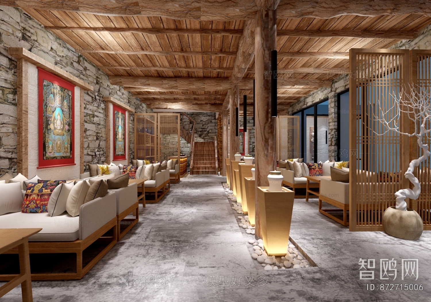 Wabi-sabi Style Restaurant