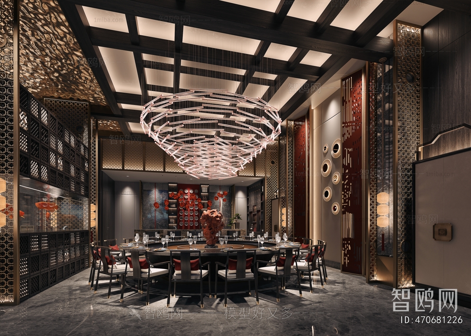 New Chinese Style Restaurant Box