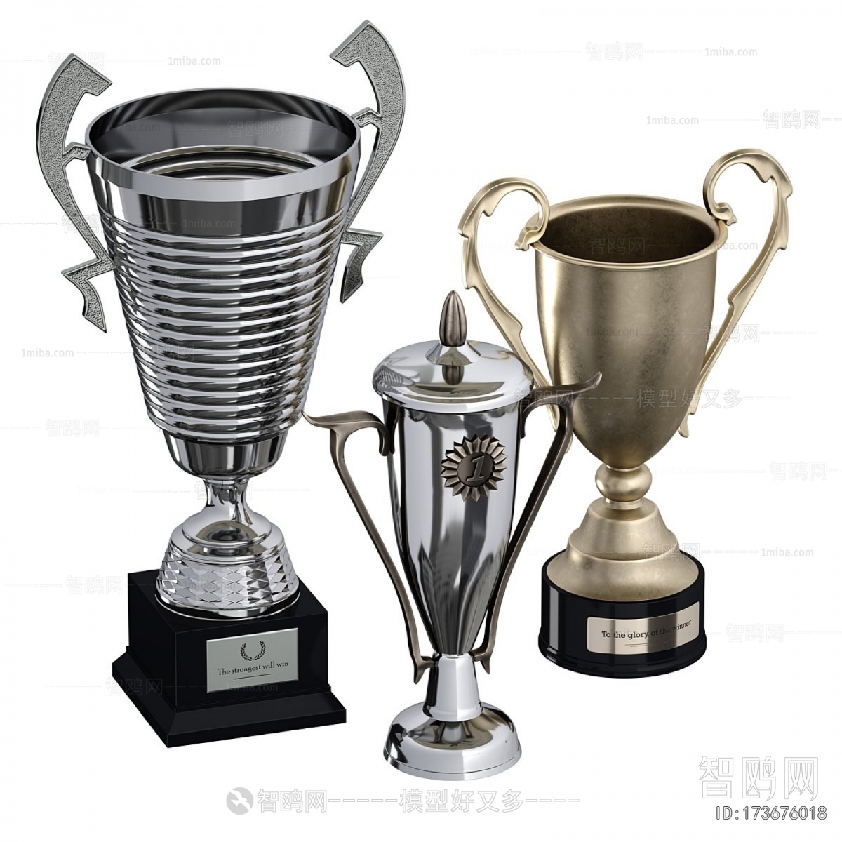 Modern Flag/badge/trophy/certificate