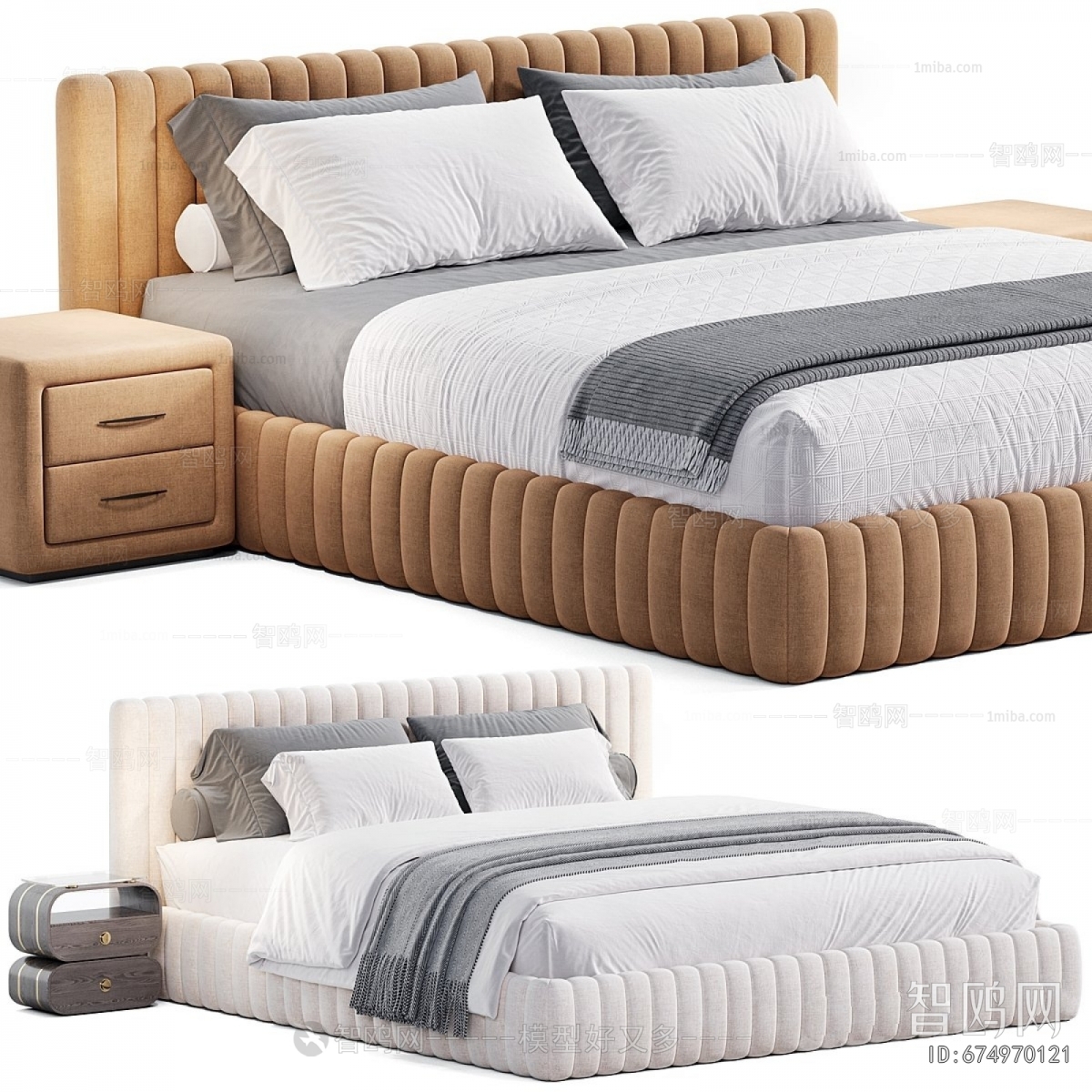 Modern Double Bed