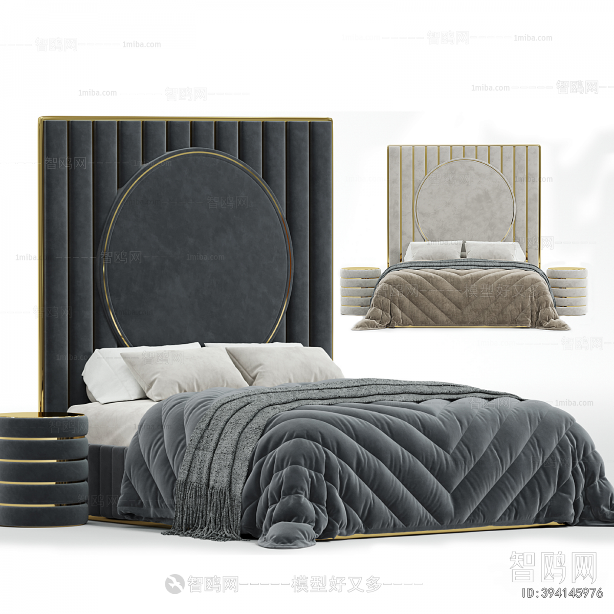 Modern Double Bed