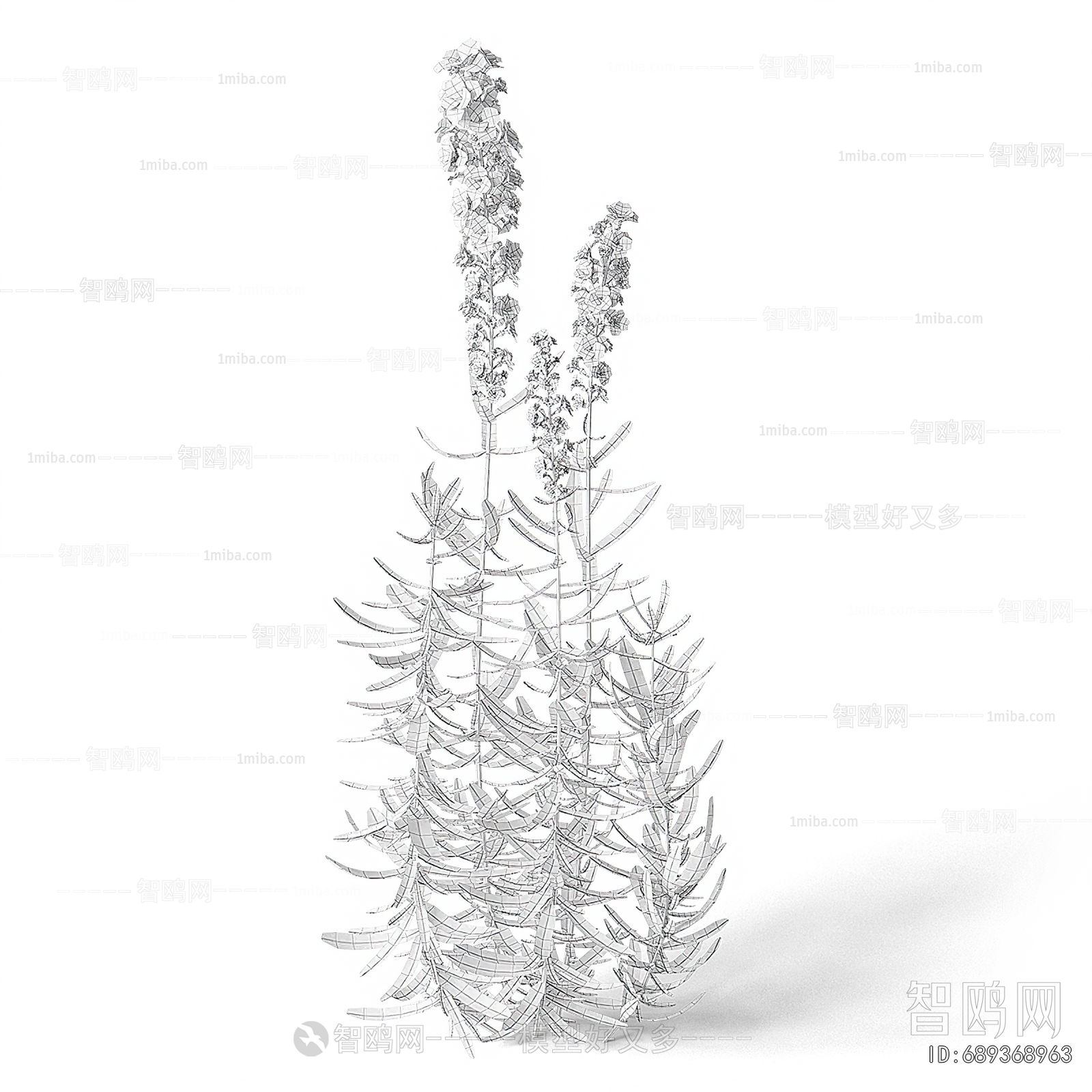 Modern Flowers And Grass