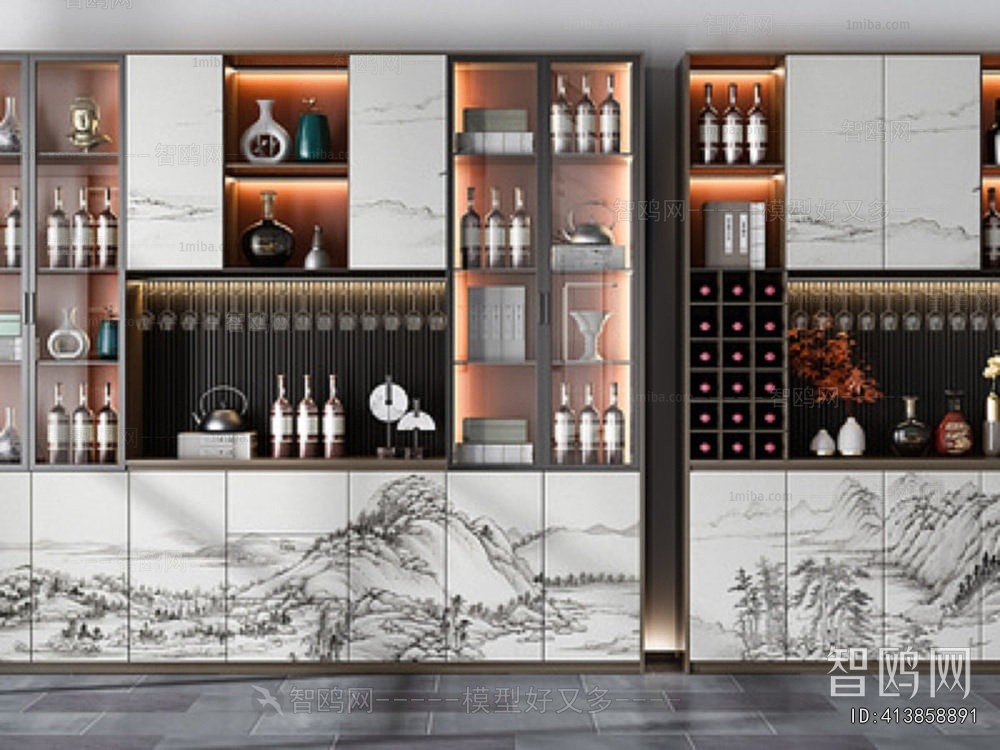 Modern Wine Cabinet