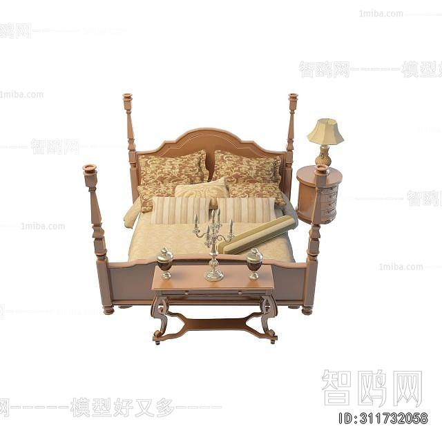 European Style Double Bed