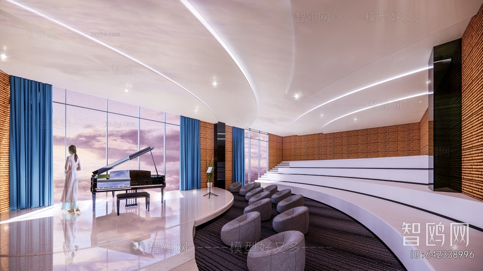 Modern Music Room