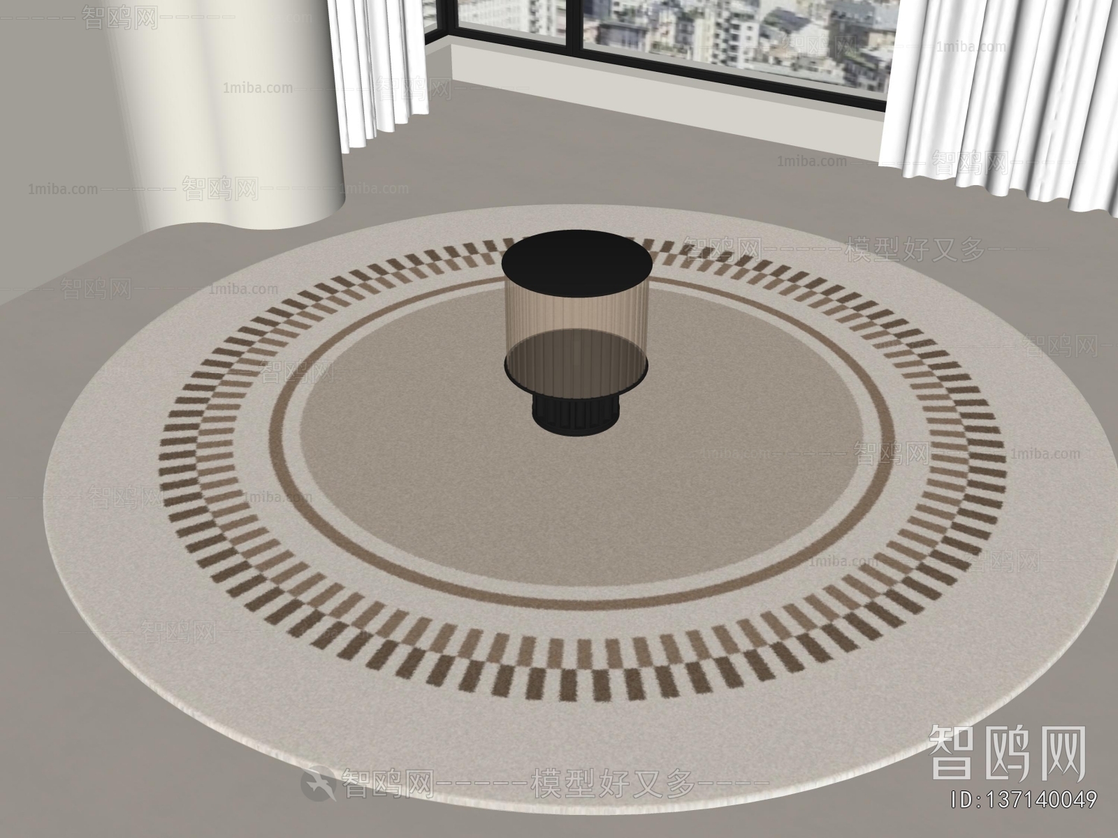 Modern Circular Carpet