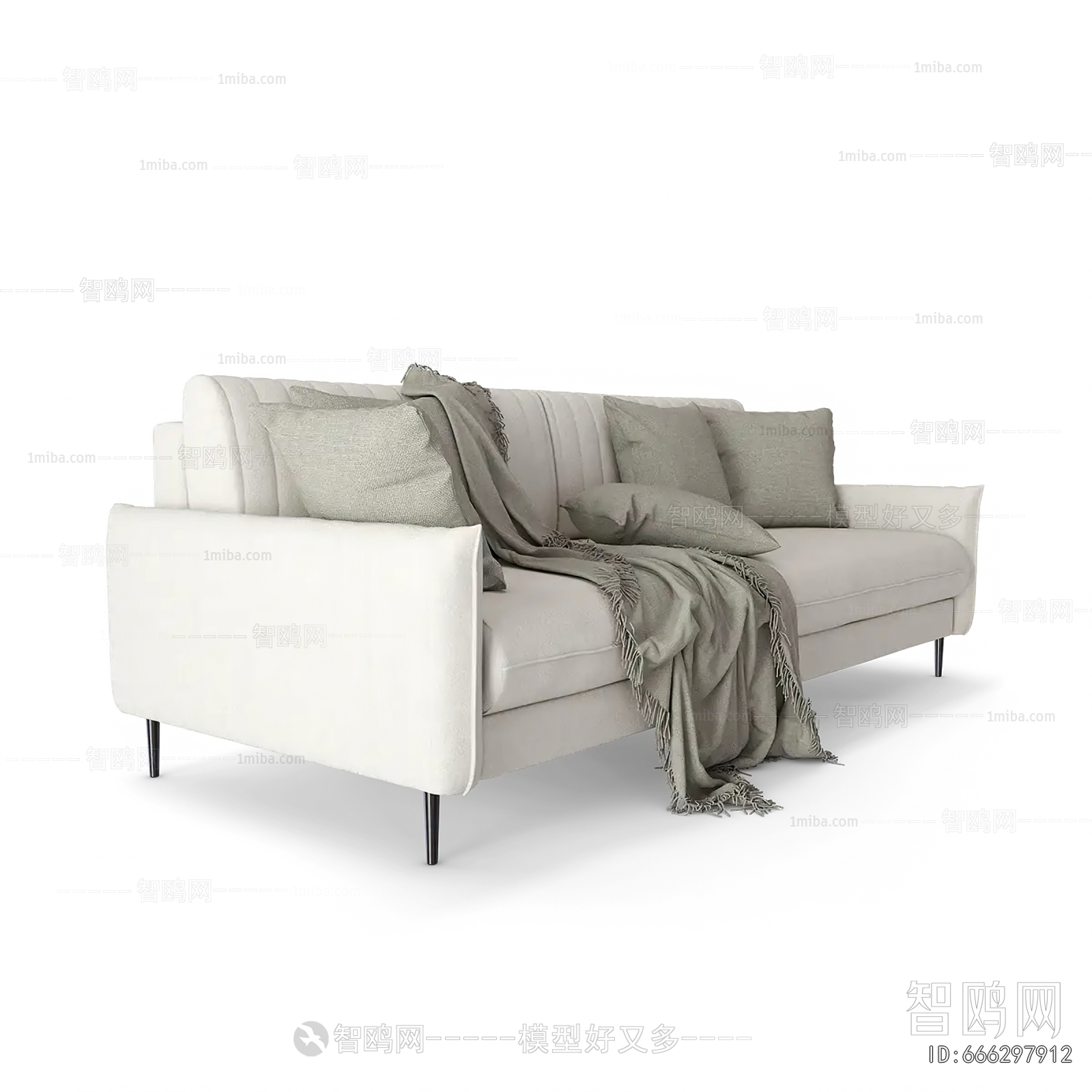 Modern Multi Person Sofa