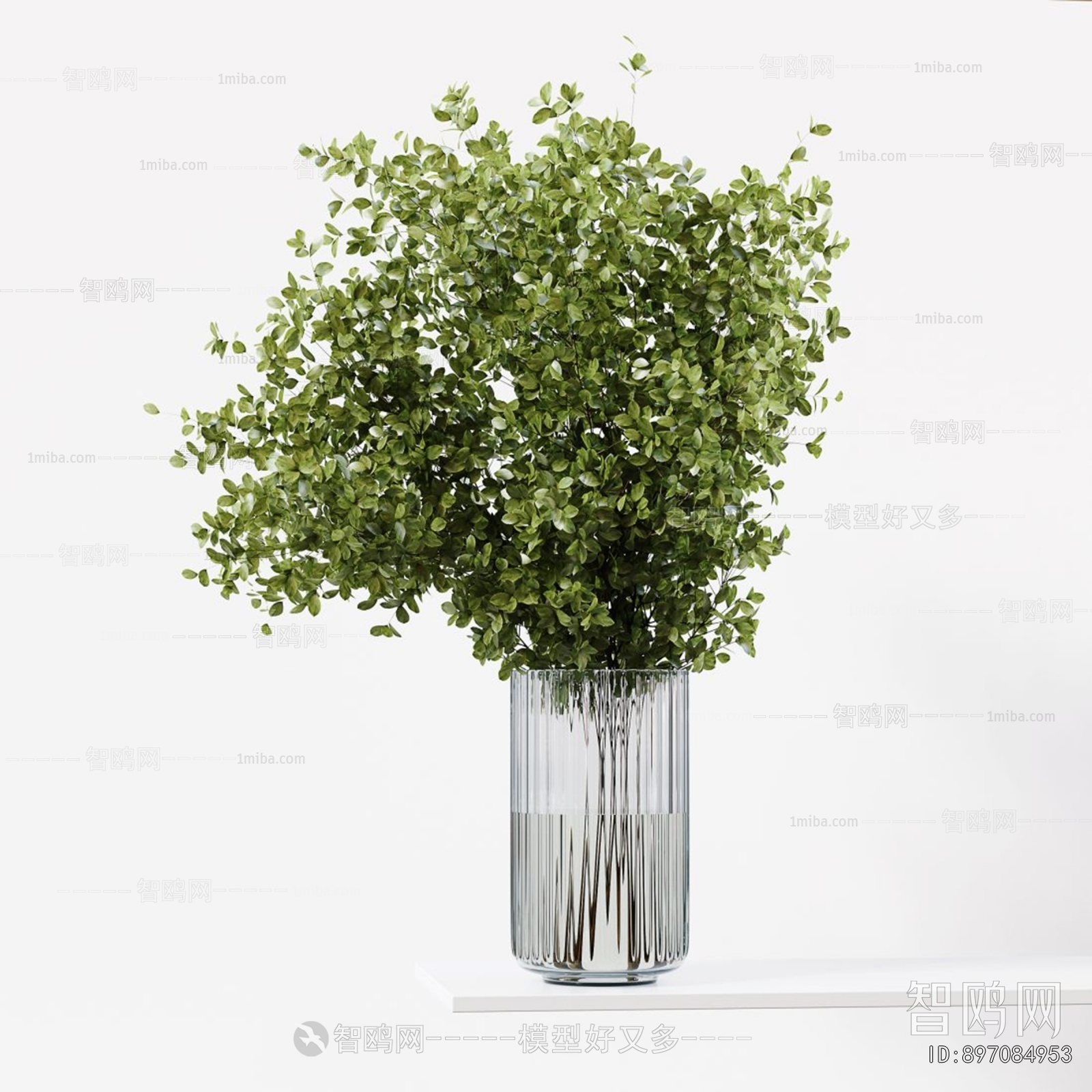 现代水生绿植组合