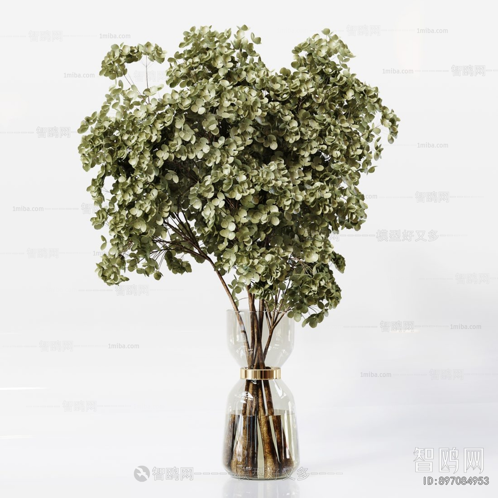 现代水生绿植组合