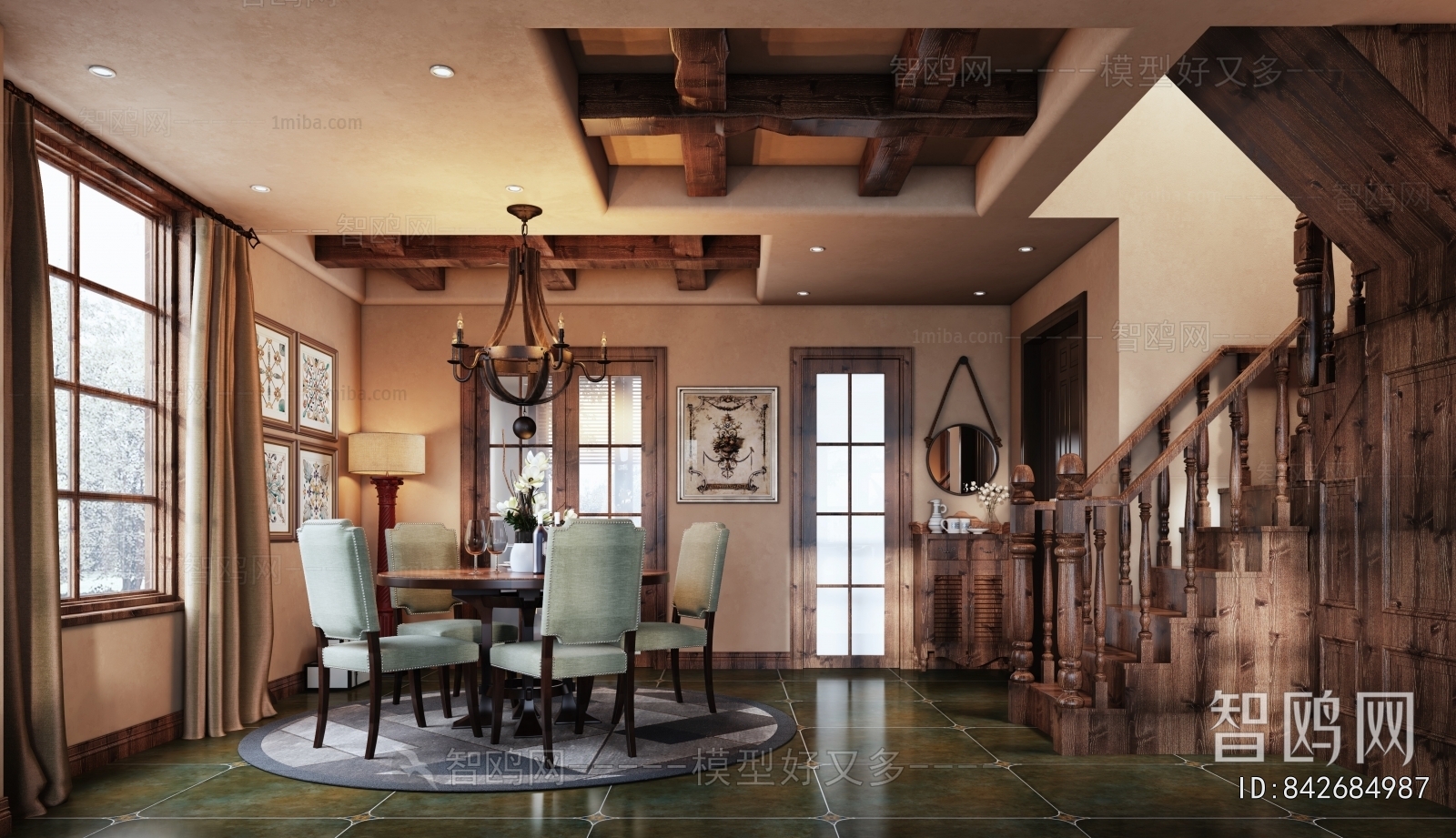 American Style Dining Room