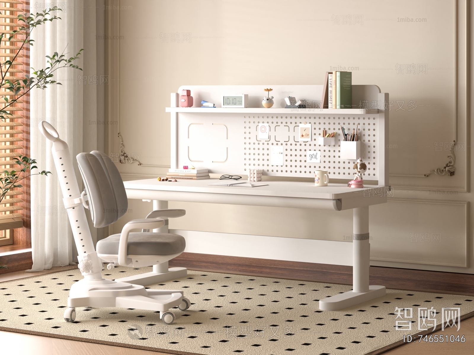 Modern Computer Desk And Chair