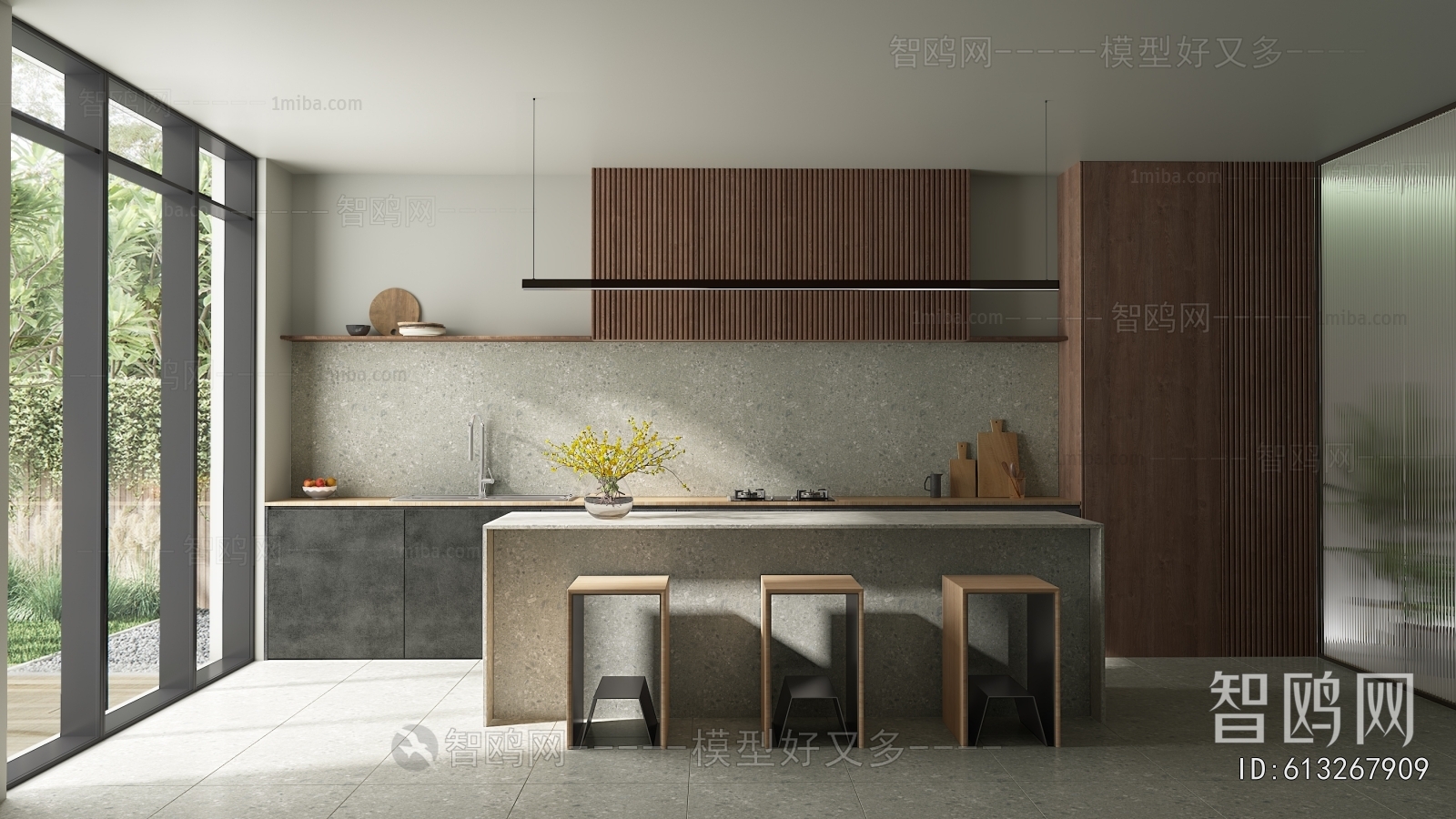 New Chinese Style Dining Room