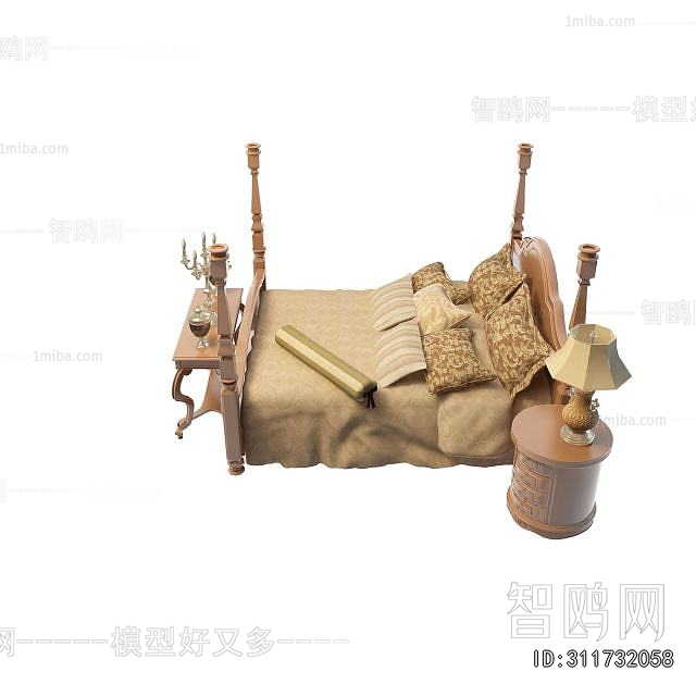 European Style Double Bed