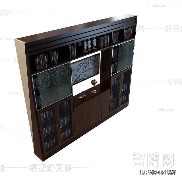 New Chinese Style Bookcase