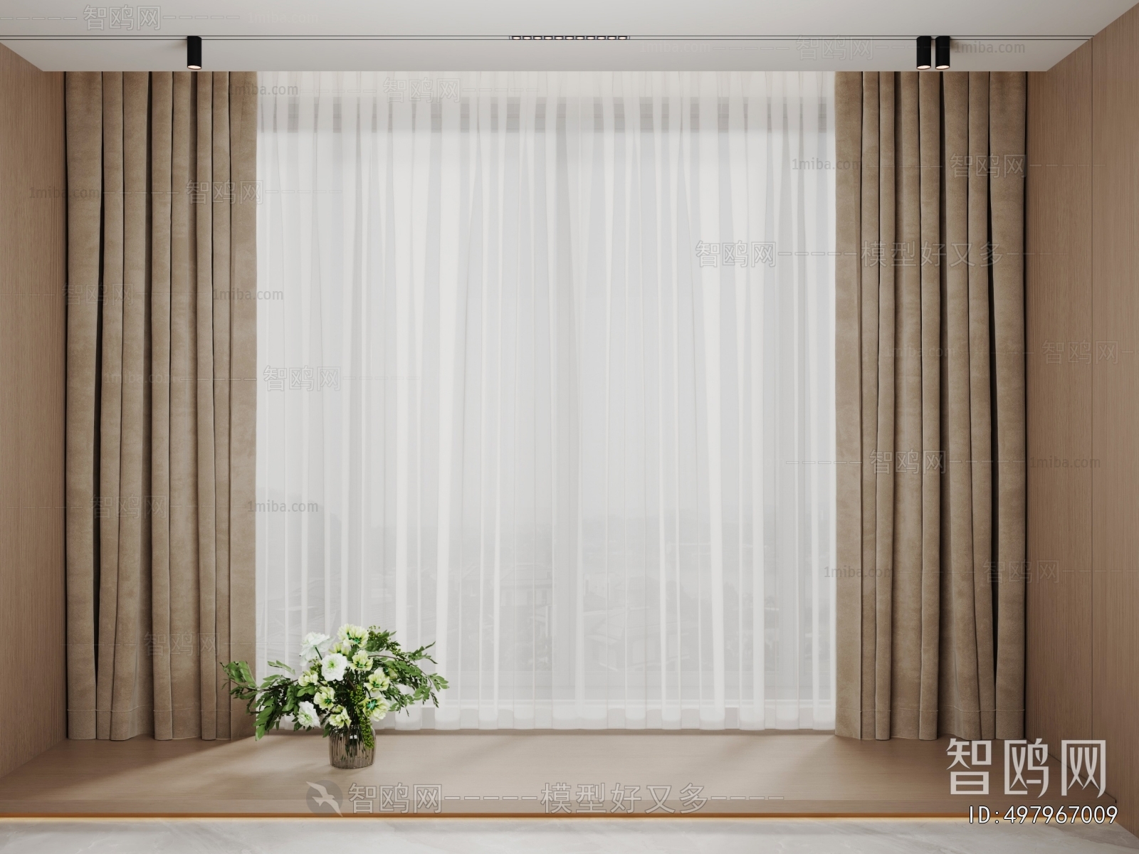 Modern The Curtain