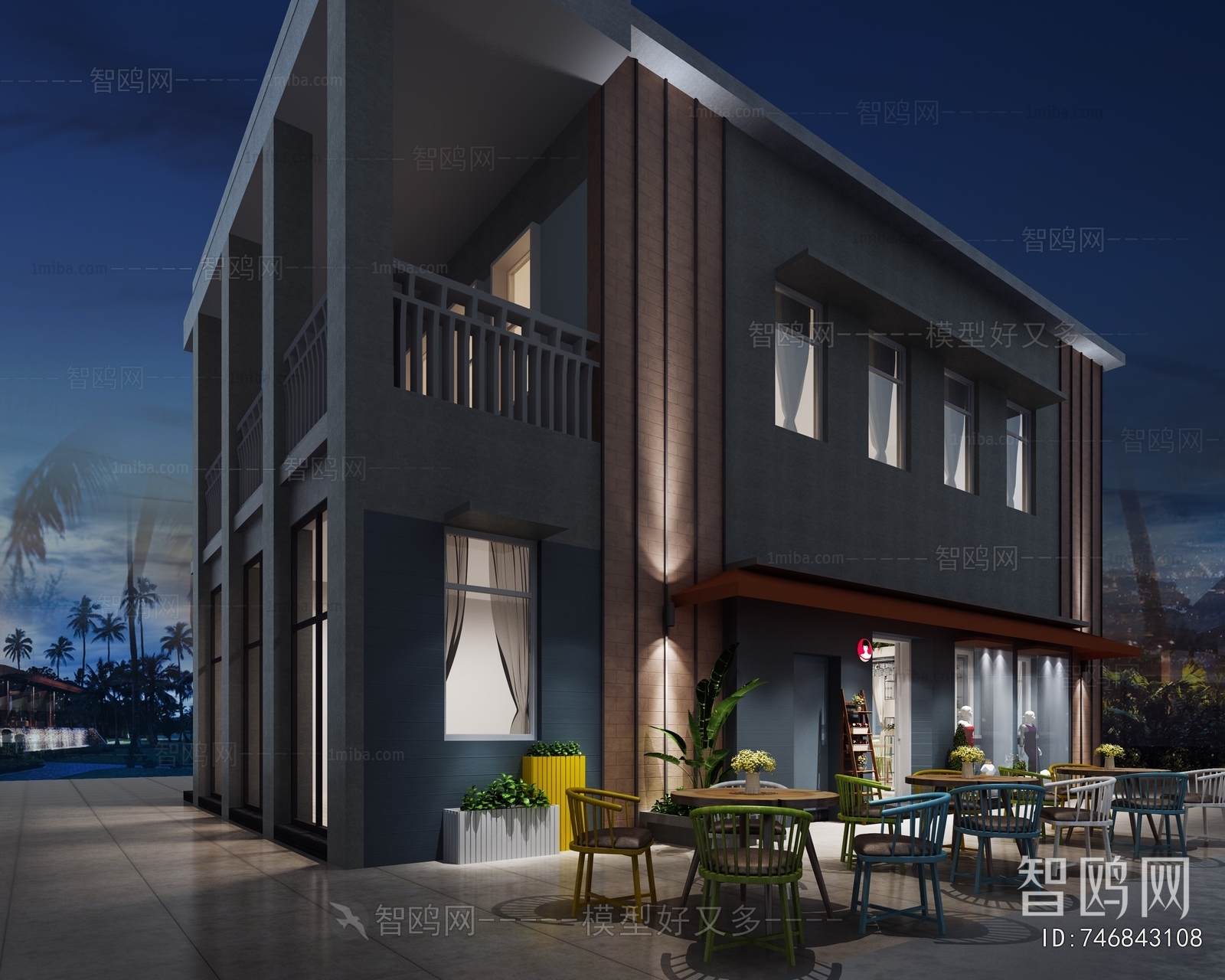 Modern Facade Element