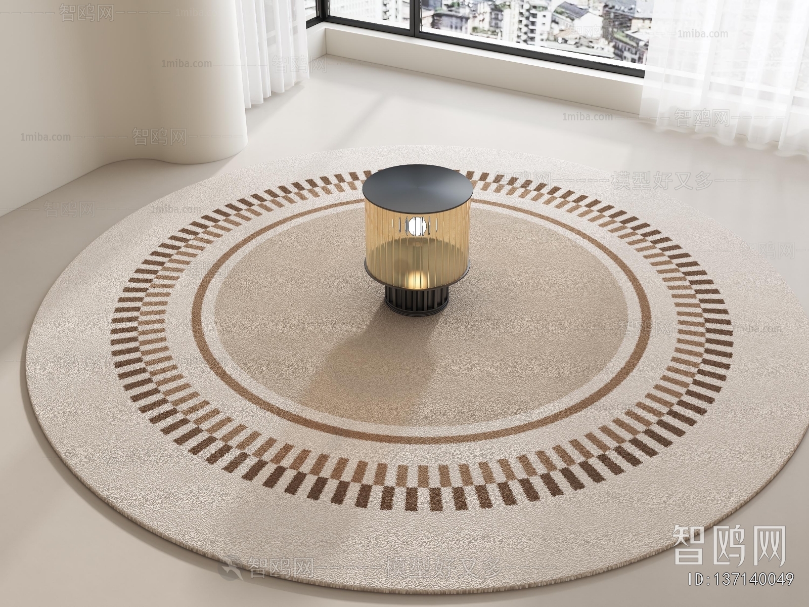 Modern Circular Carpet