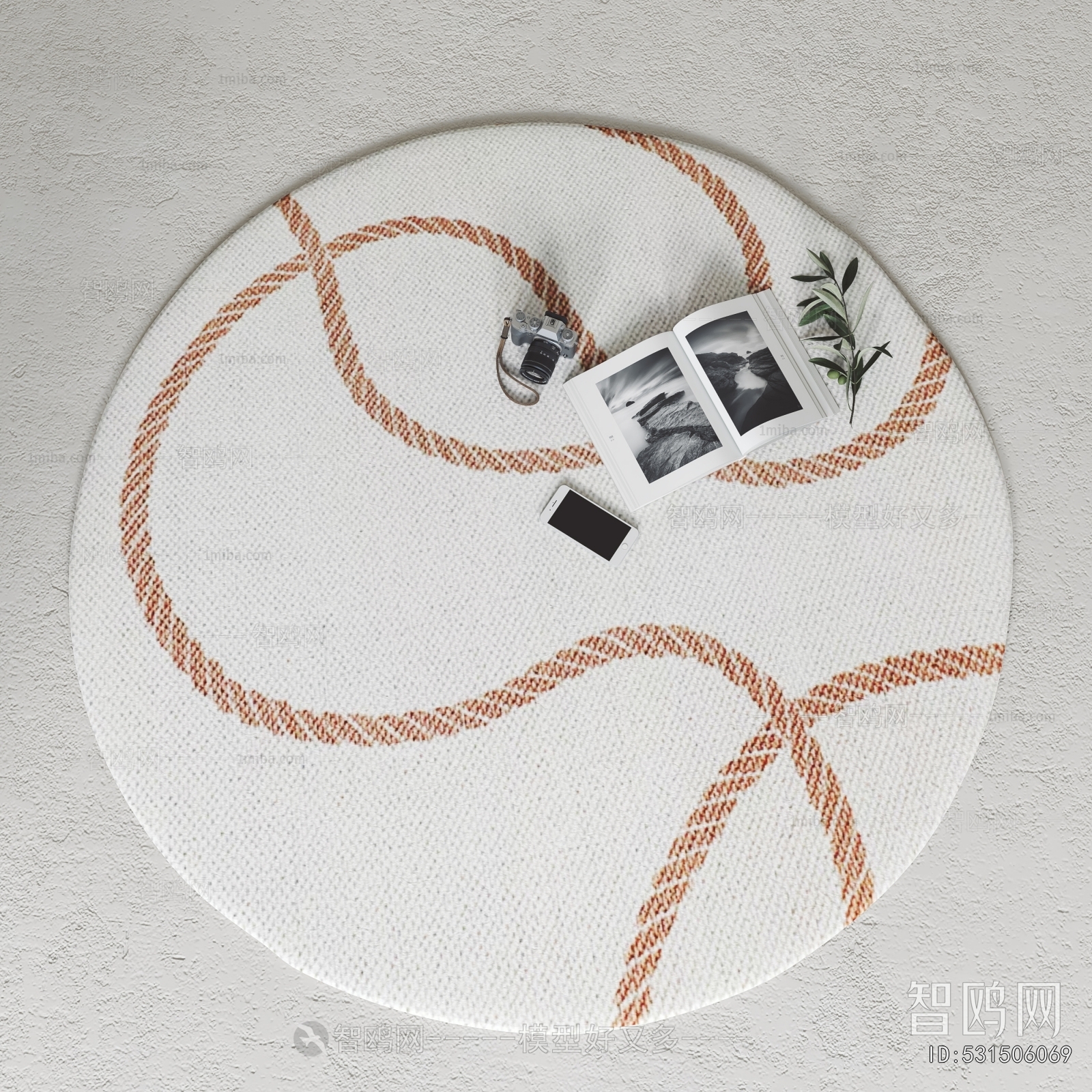 Modern Circular Carpet