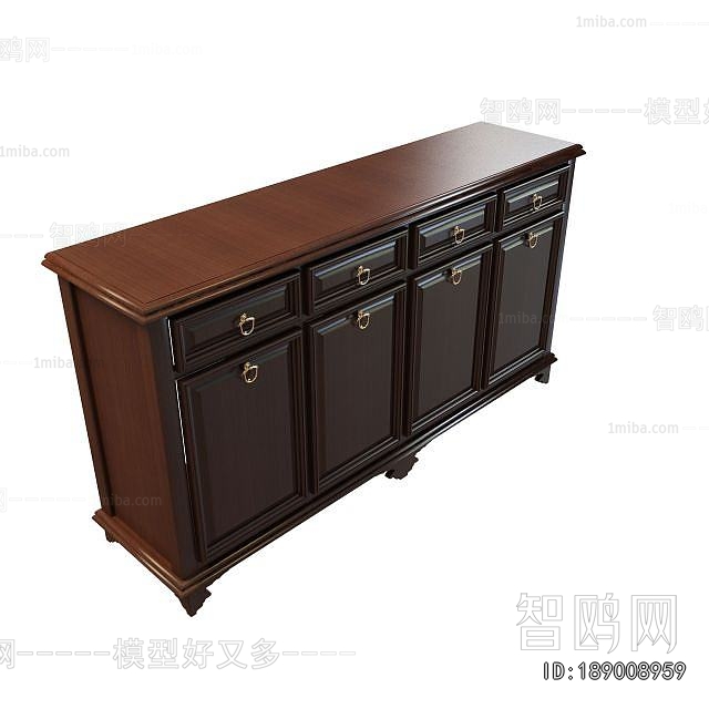 European Style Side Cabinet