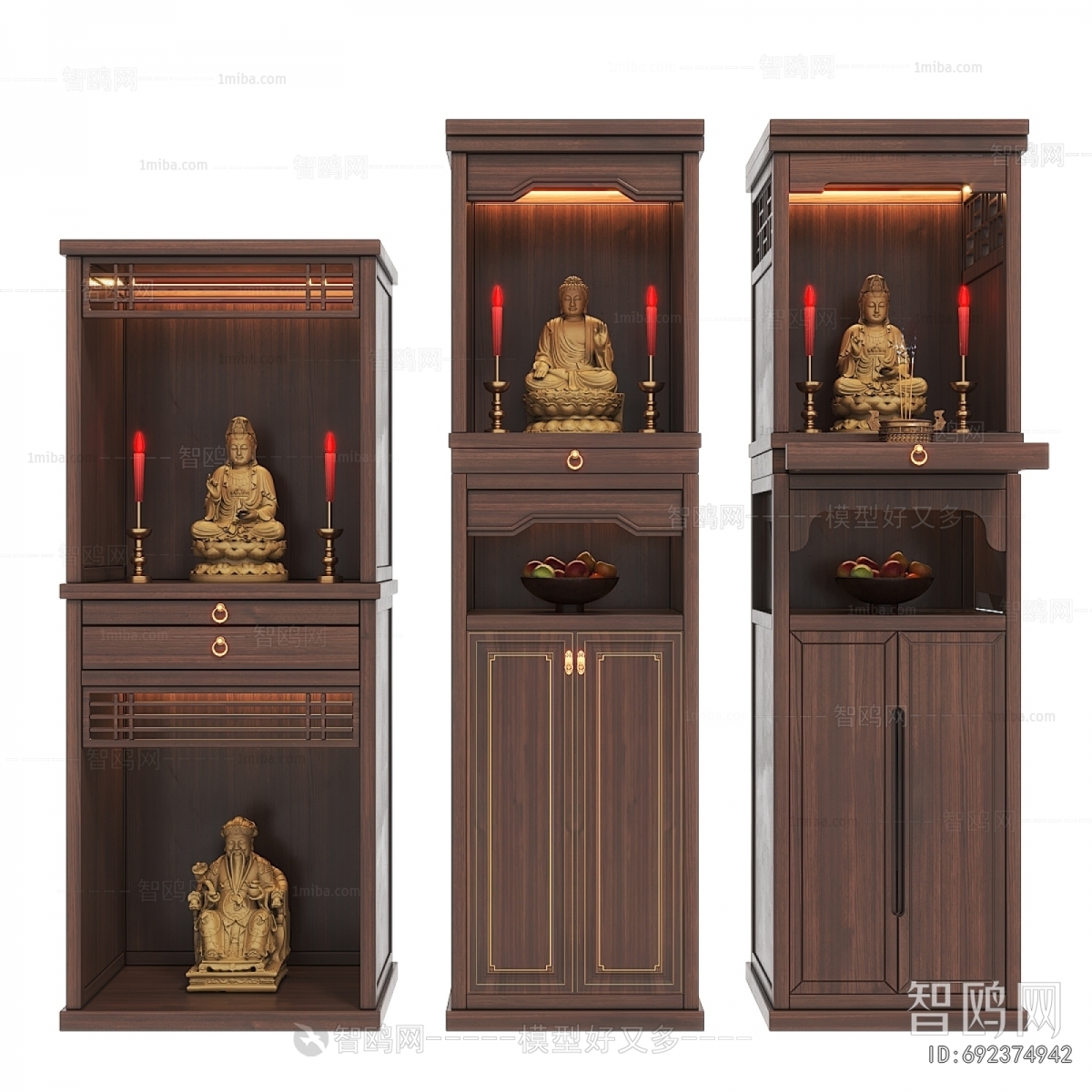 New Chinese Style Buddhist Niche