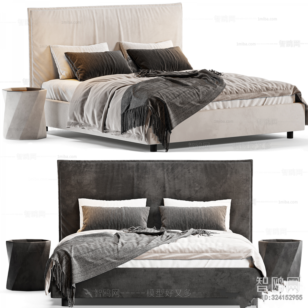 Modern Double Bed