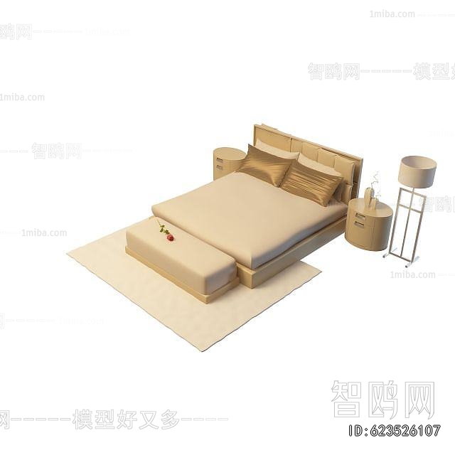 Modern Double Bed