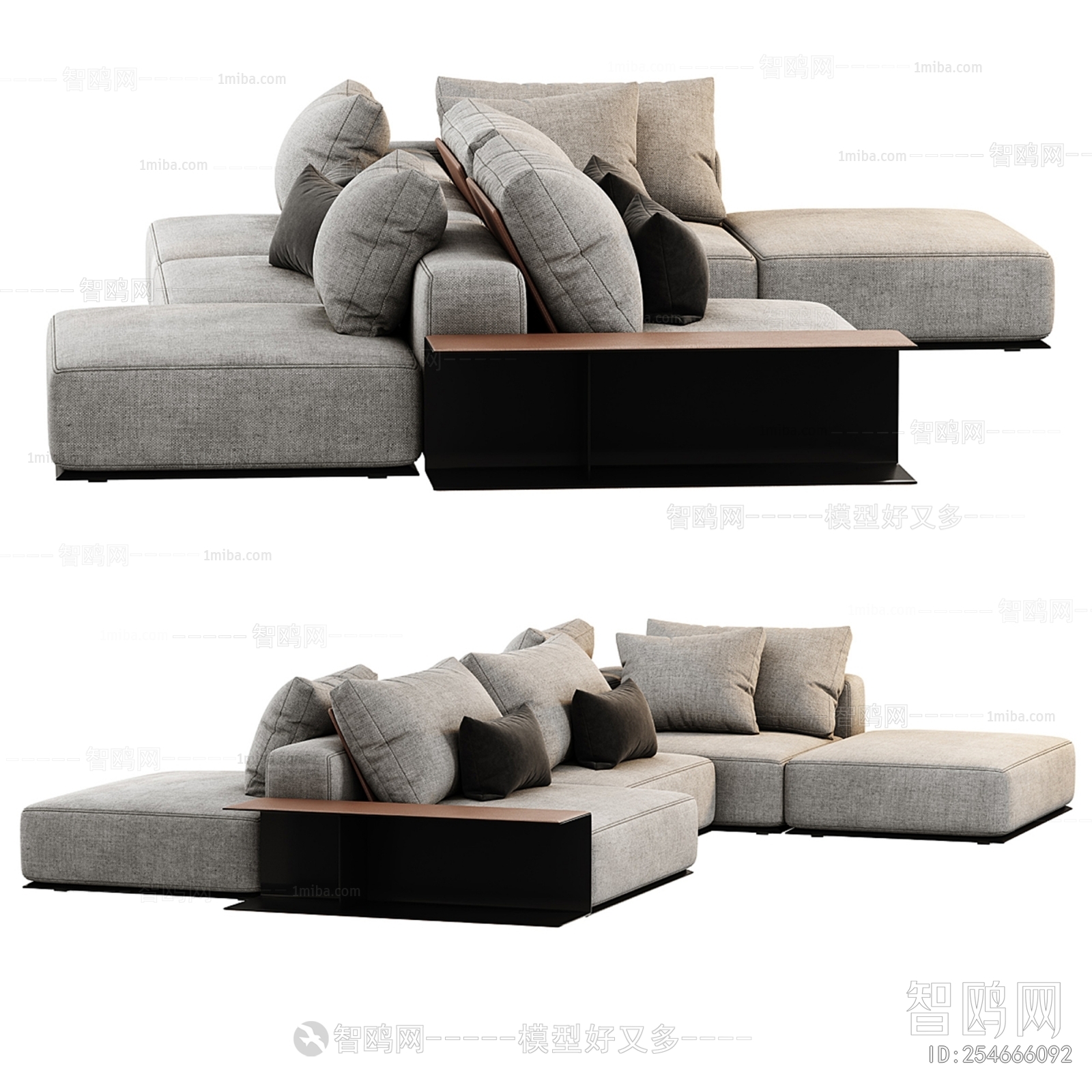 Modern Multi Person Sofa