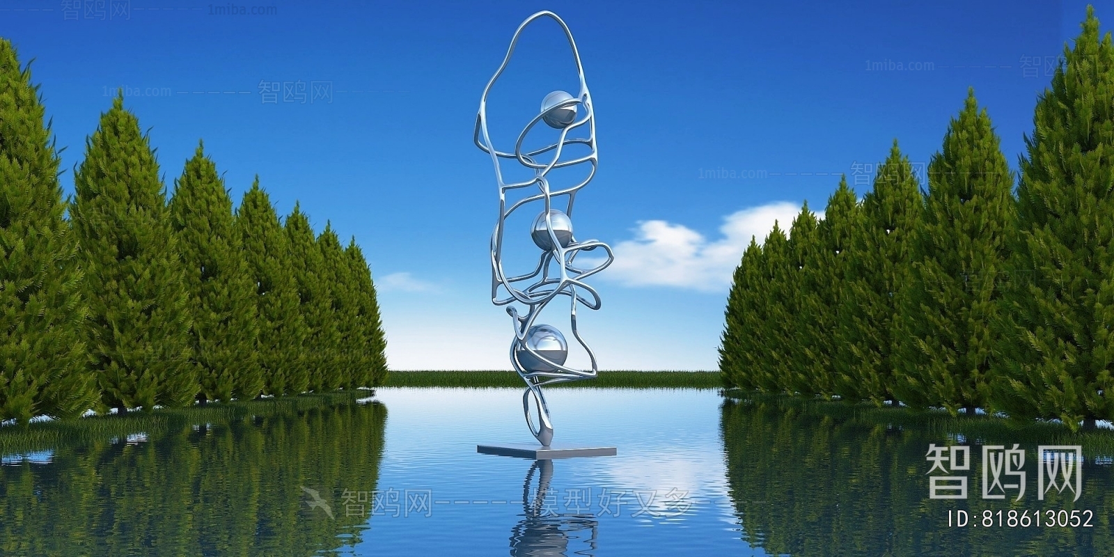 Modern Sculpture Sketch