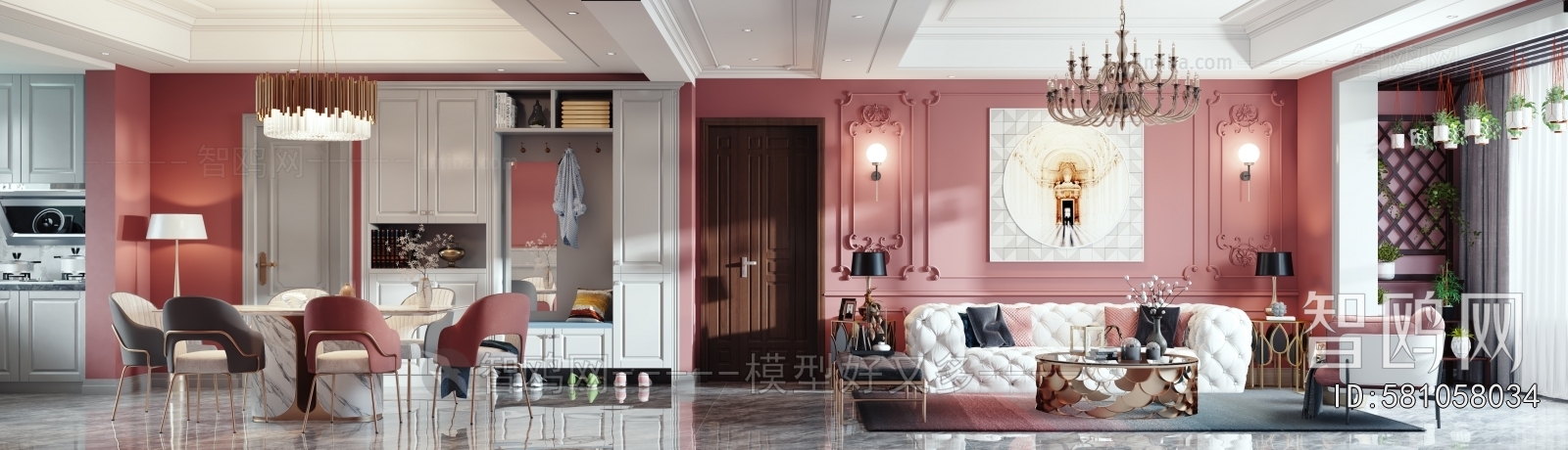 French Style A Living Room