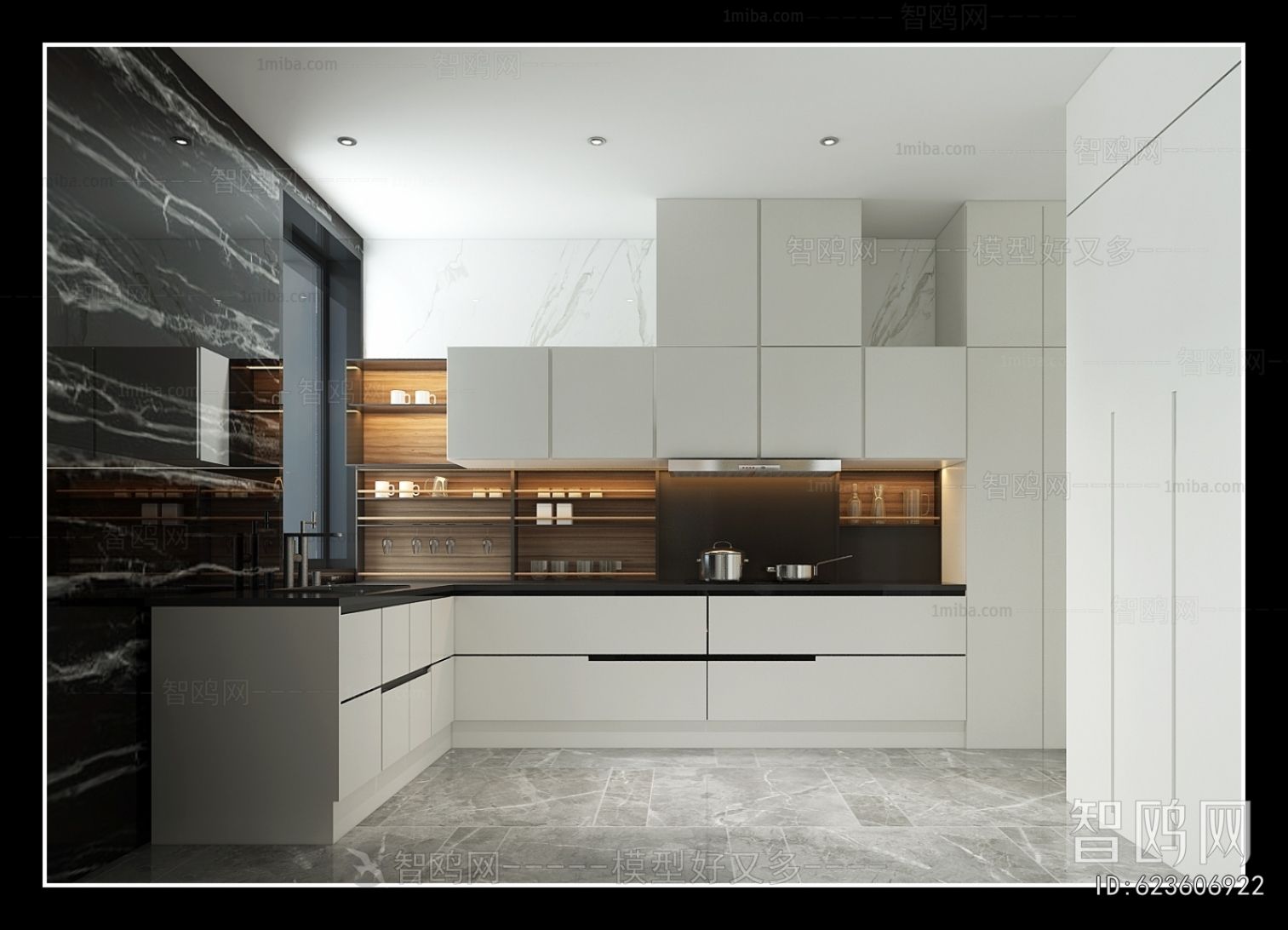 Modern The Kitchen