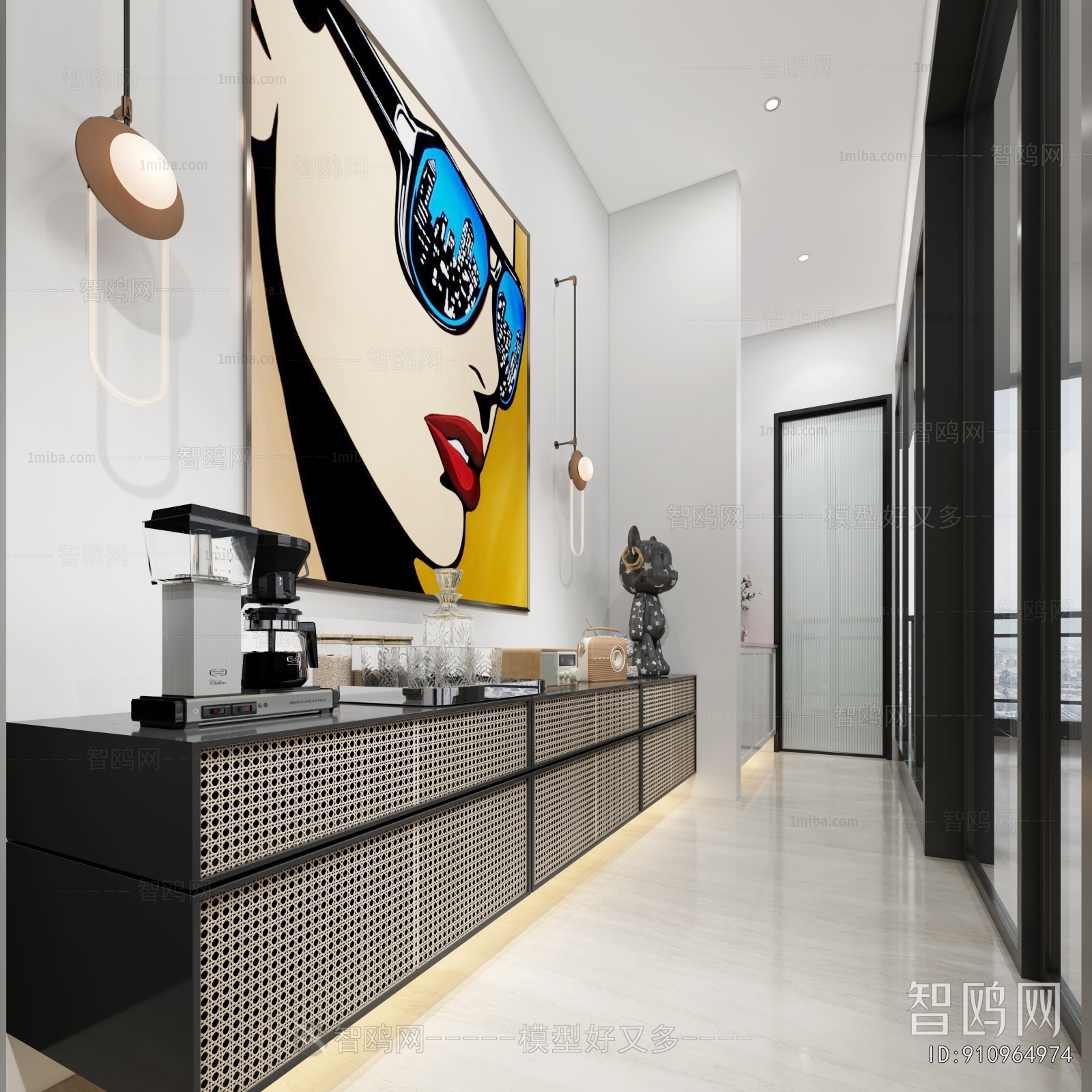 Modern Entrance Cabinet