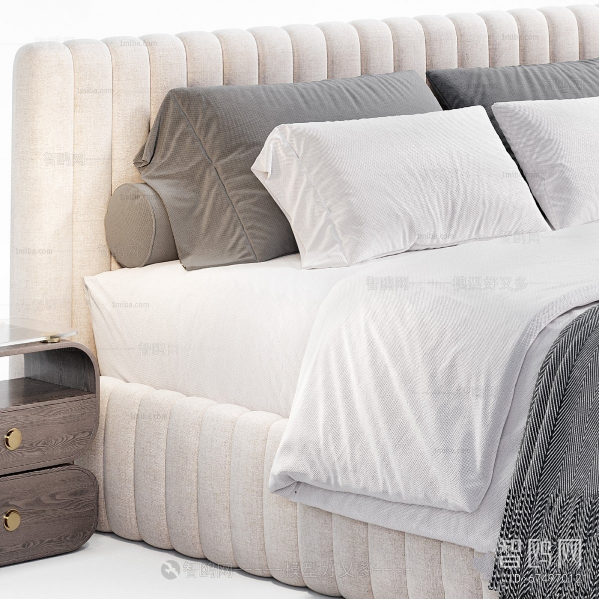 Modern Double Bed