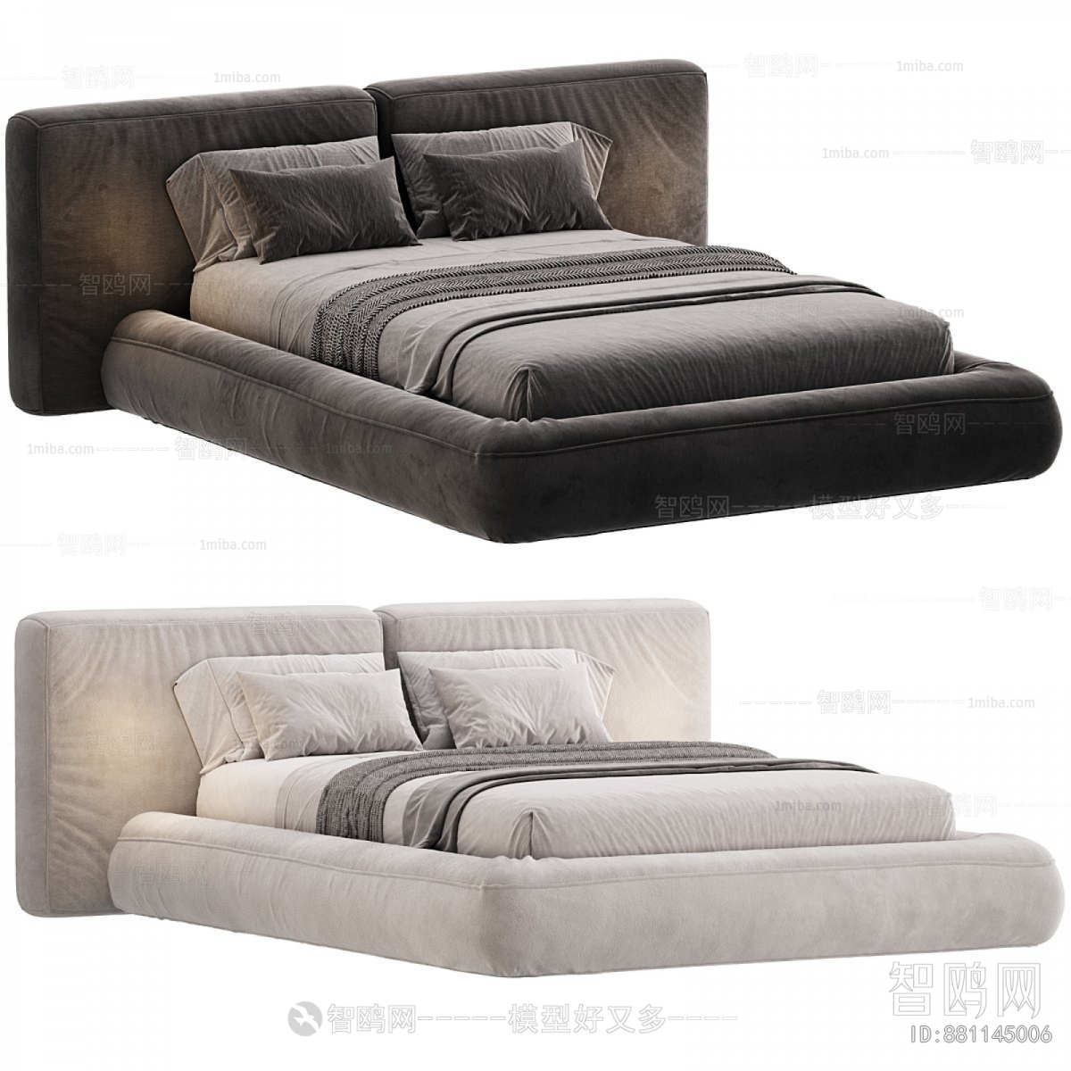 Modern Double Bed