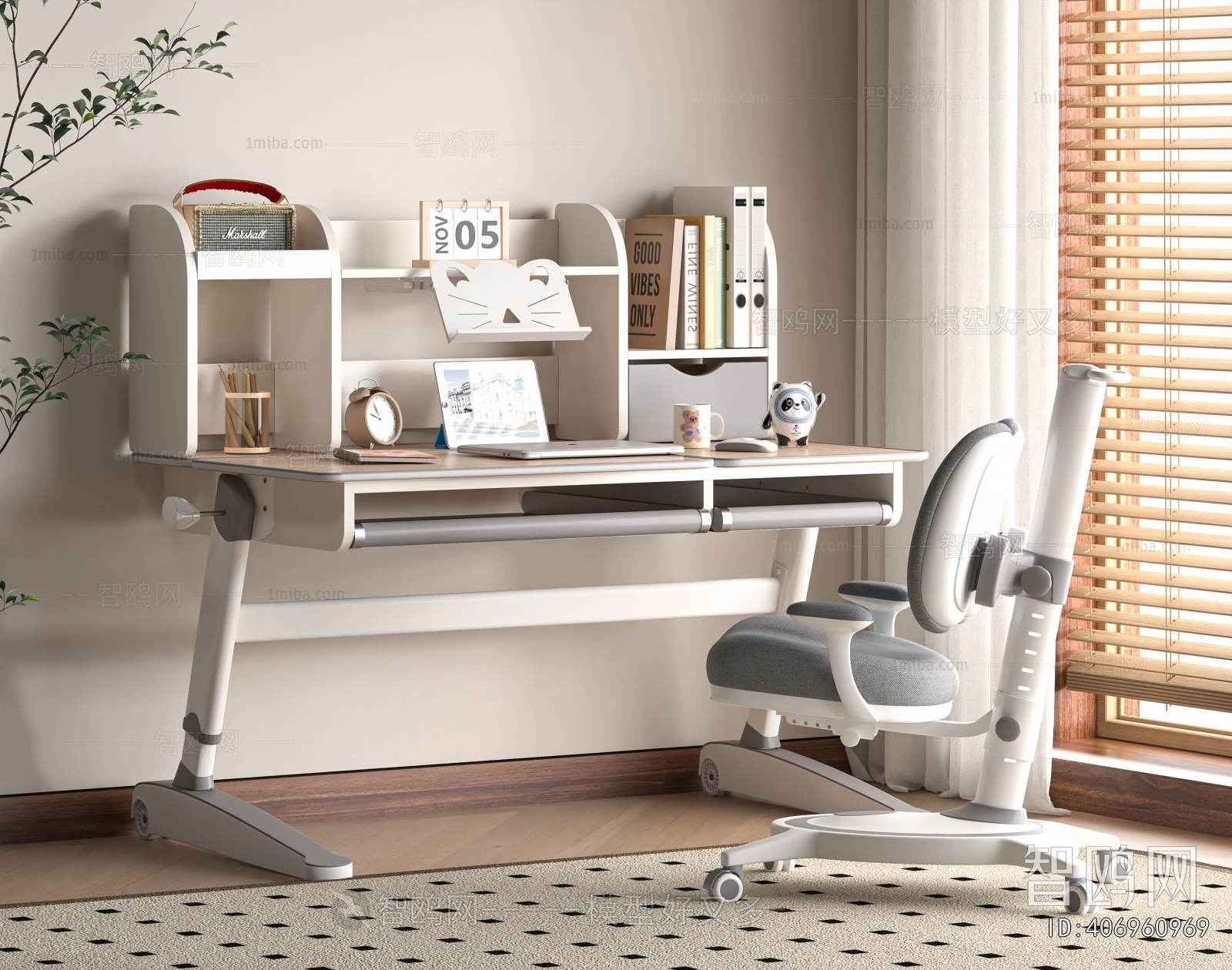 Modern Computer Desk And Chair