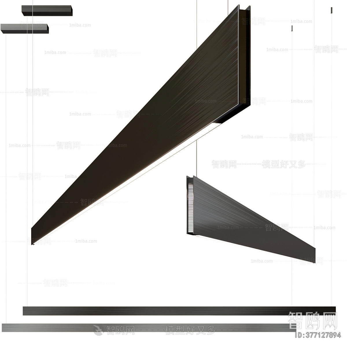 Modern Long Chandelier