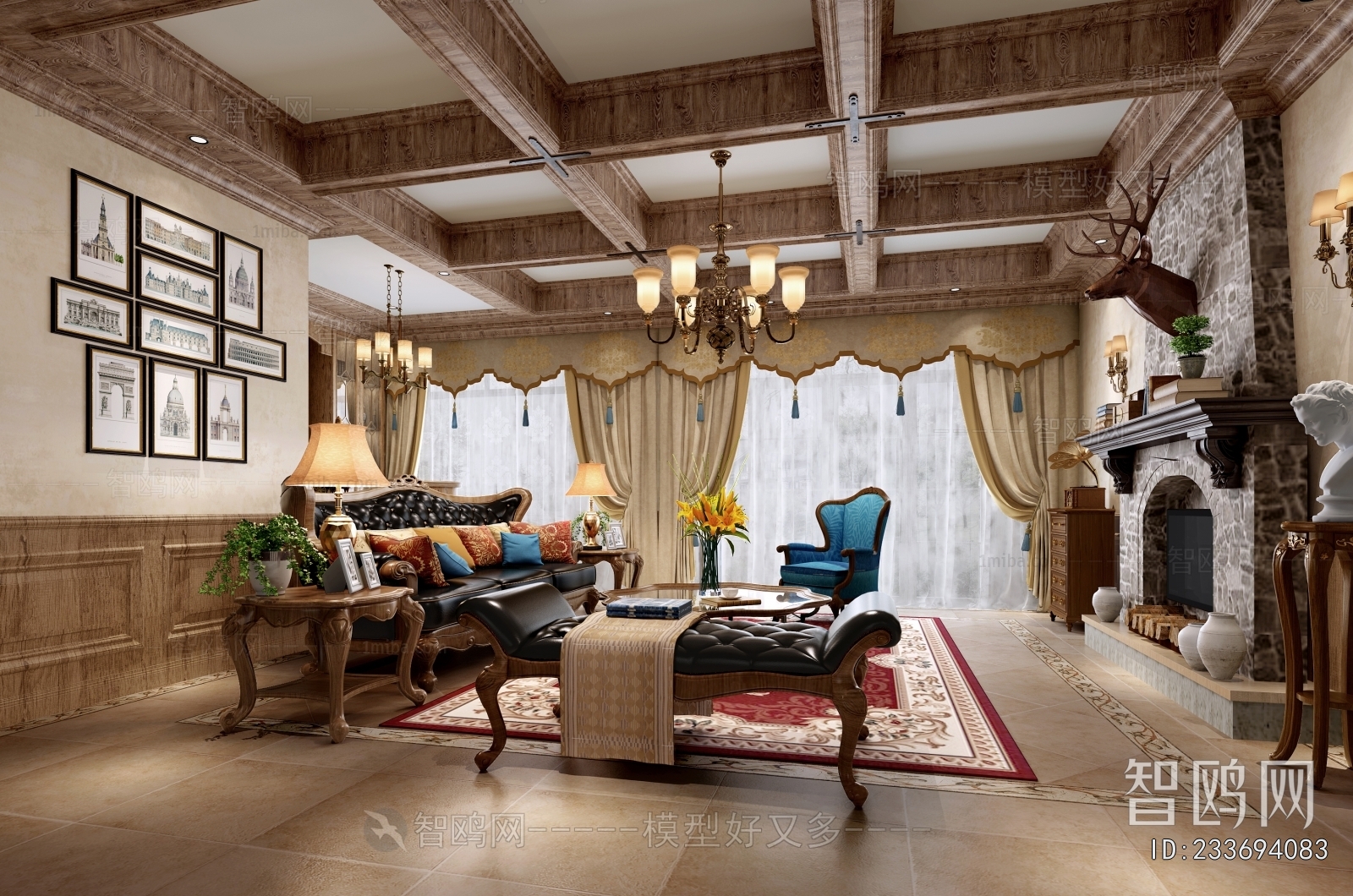 European Style A Living Room