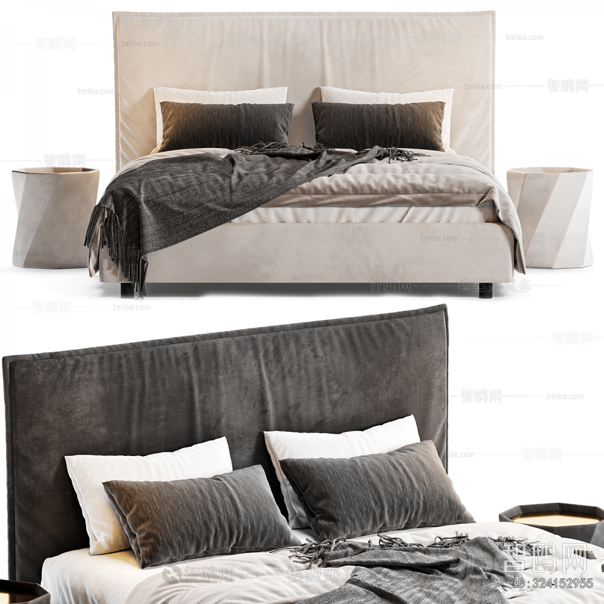 Modern Double Bed