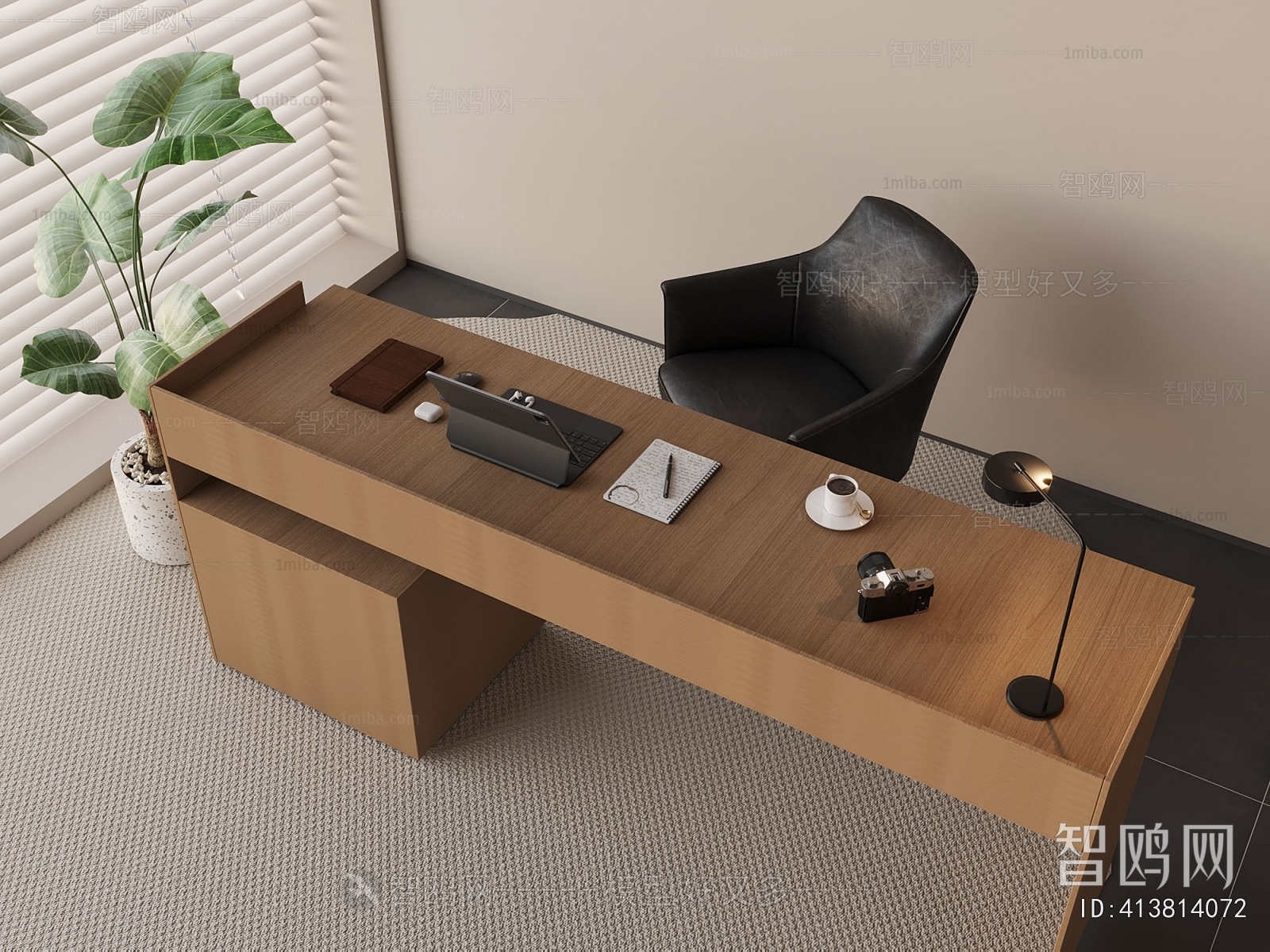 Modern Office Desk And Chair