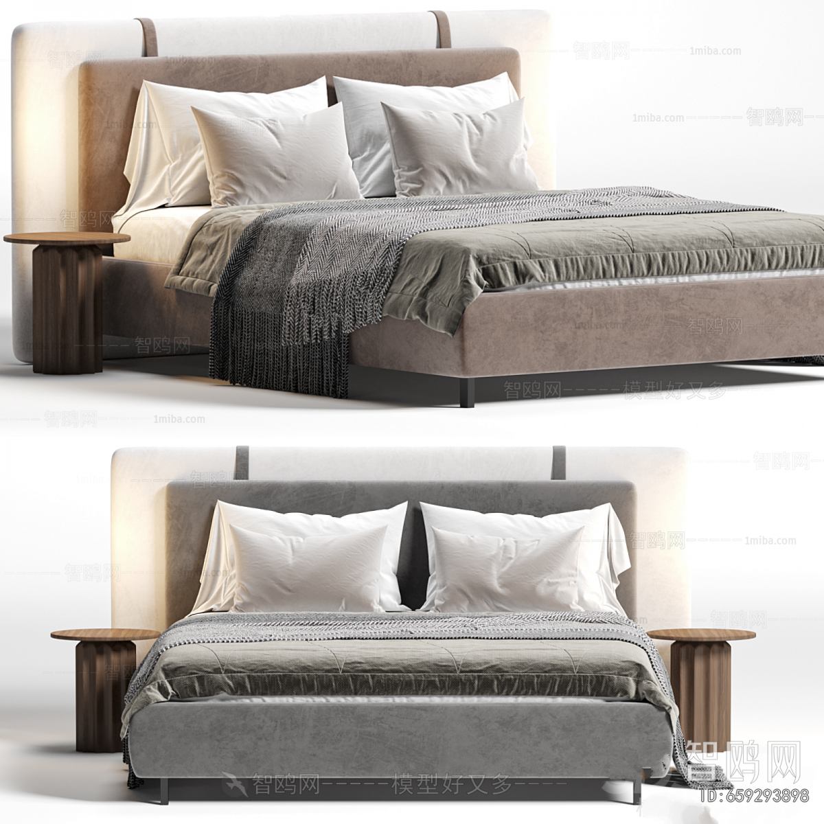 Modern Double Bed