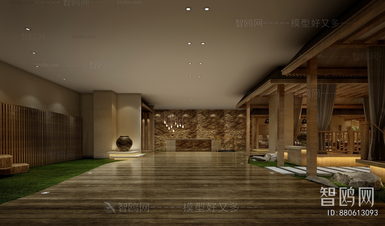 New Chinese Style Bath Center