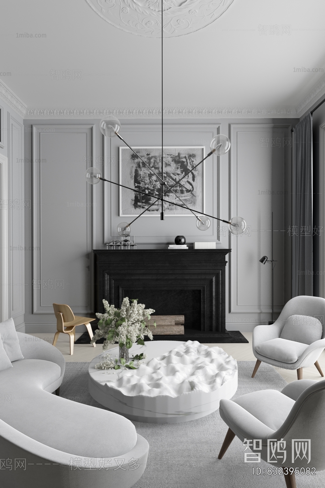 French Style A Living Room