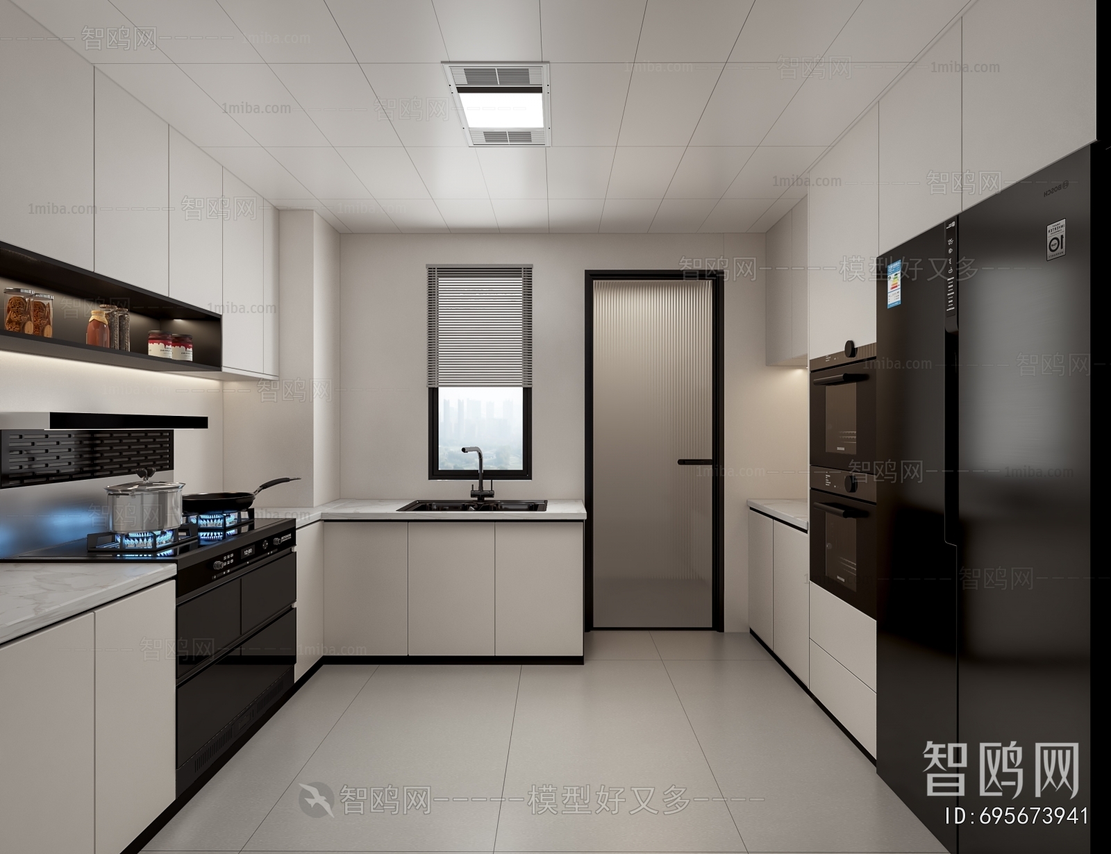 Modern The Kitchen