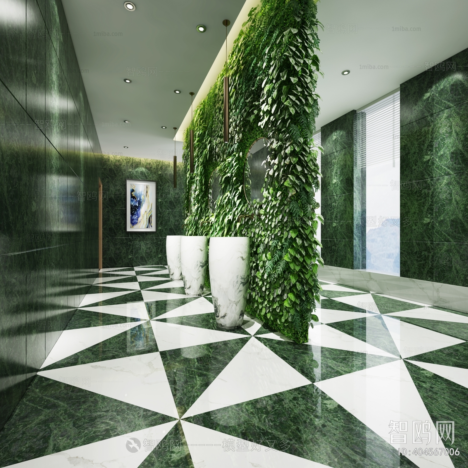 Modern Public Toilet