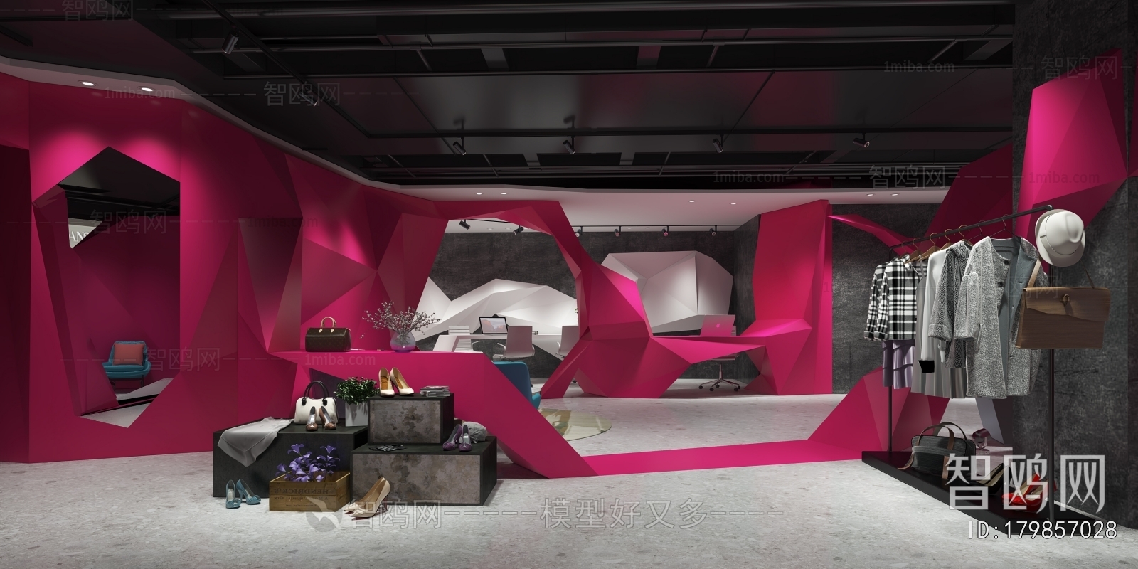 Industrial Style Clothing Store