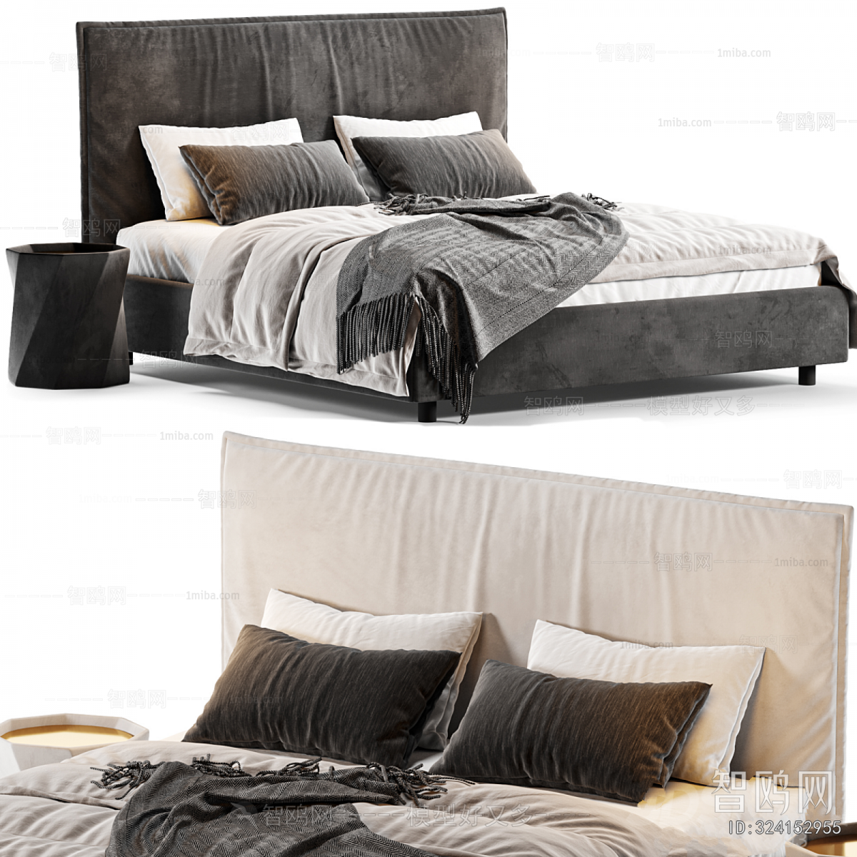 Modern Double Bed