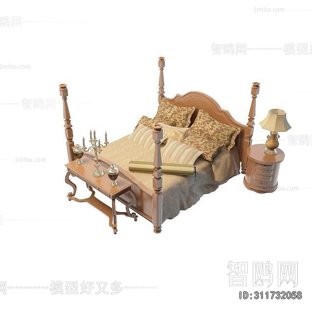 European Style Double Bed