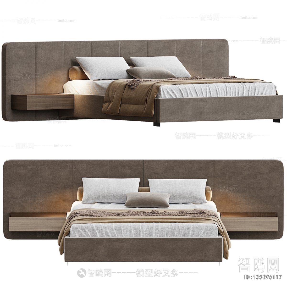Modern Double Bed