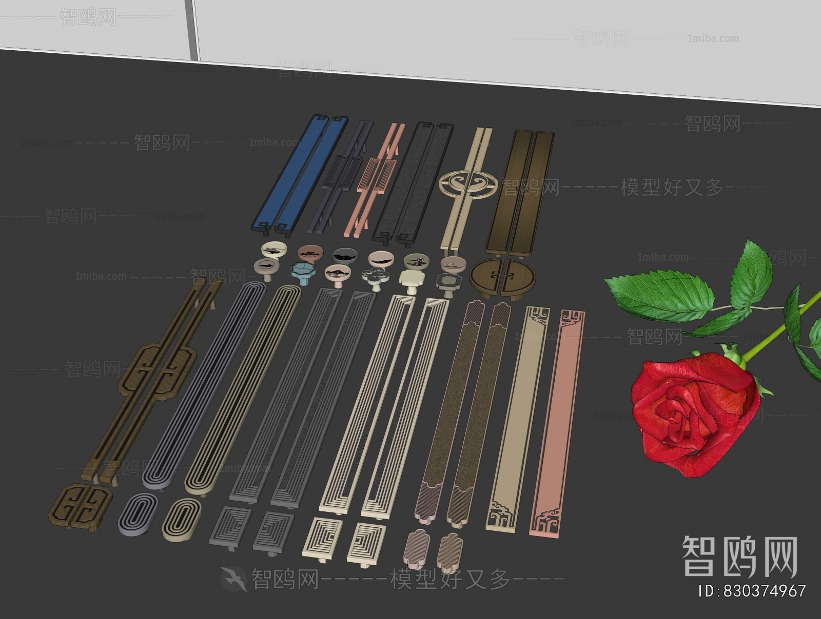 New Chinese Style Door Handle