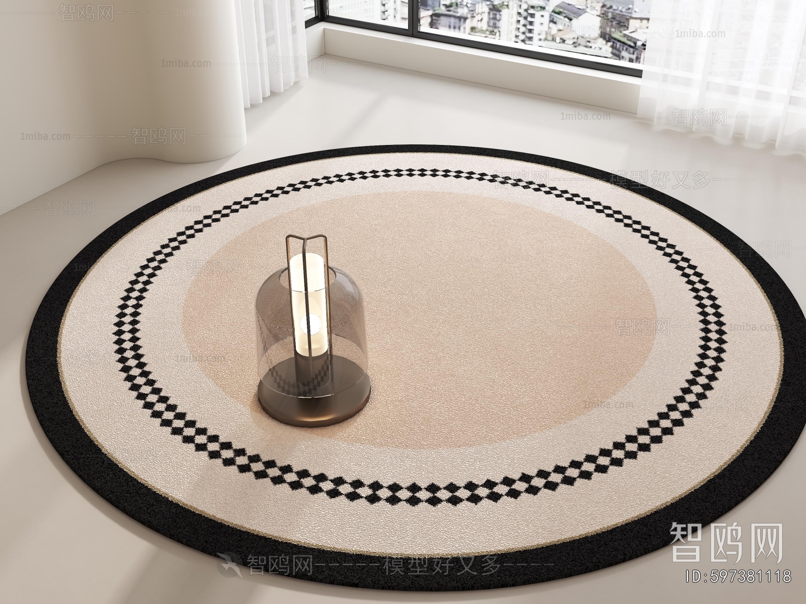 Modern Circular Carpet