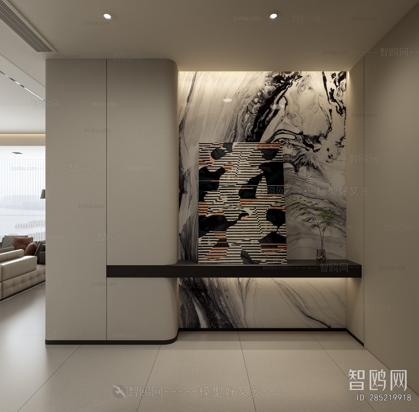 Modern Hallway